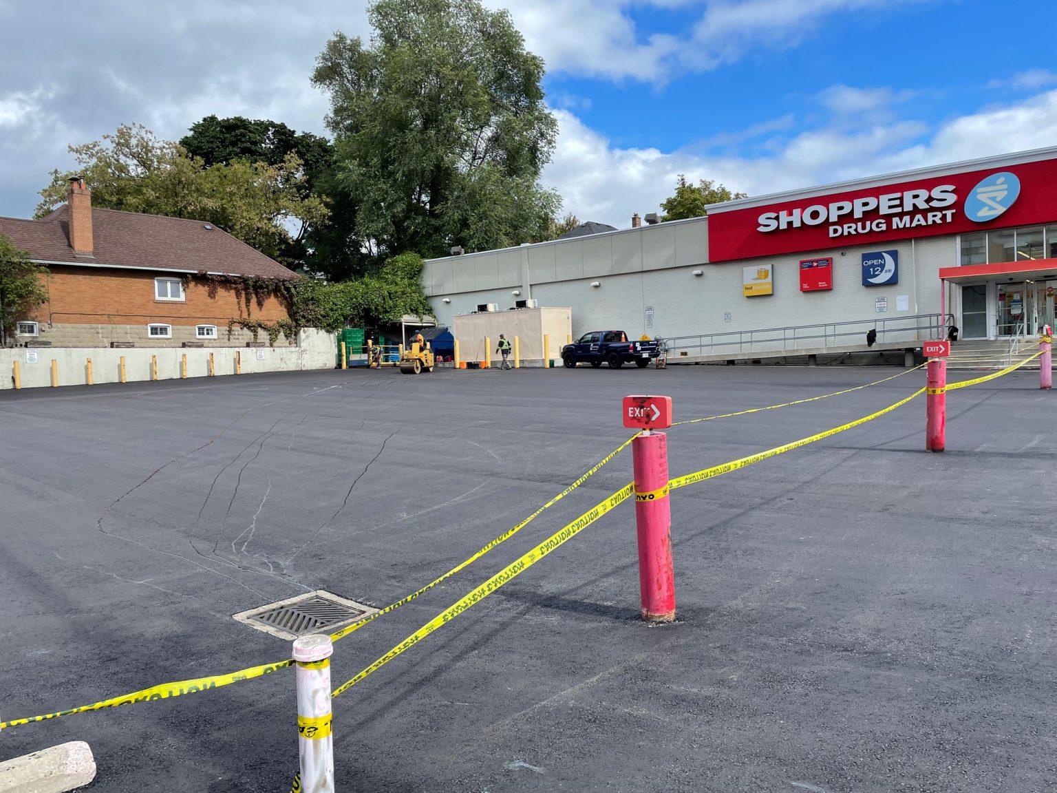commercial parking lot repairs
